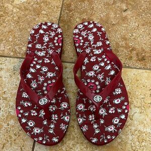 Coach ladies flip flops in very good condition